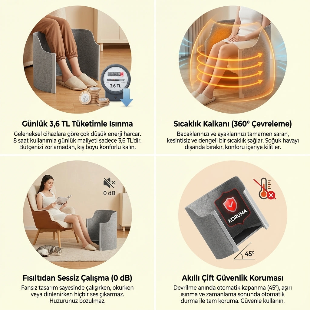 Yeni Nesil Kişisel Isı Paneli 170W